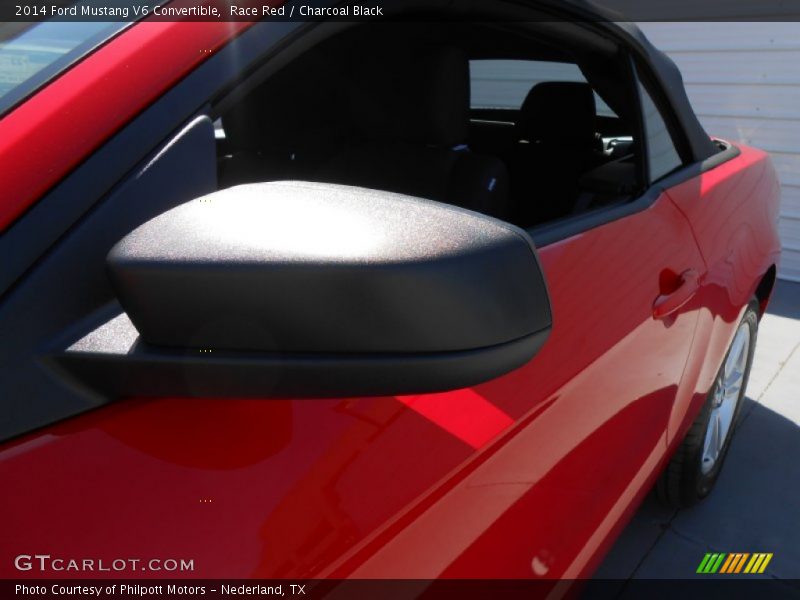 Race Red / Charcoal Black 2014 Ford Mustang V6 Convertible