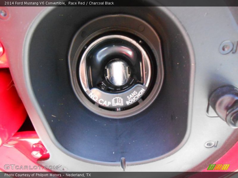 Race Red / Charcoal Black 2014 Ford Mustang V6 Convertible