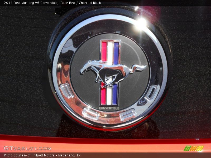 Race Red / Charcoal Black 2014 Ford Mustang V6 Convertible