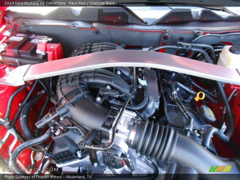  2014 Mustang V6 Convertible Engine - 3.7 Liter DOHC 24-Valve Ti-VCT V6