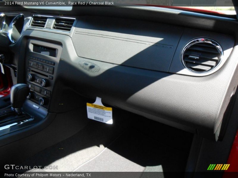 Race Red / Charcoal Black 2014 Ford Mustang V6 Convertible