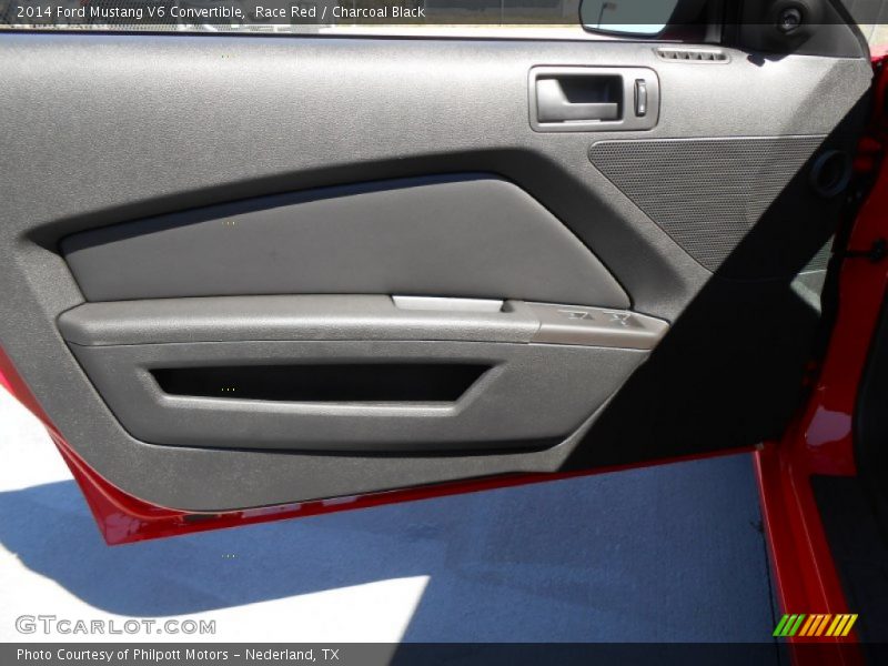 Race Red / Charcoal Black 2014 Ford Mustang V6 Convertible