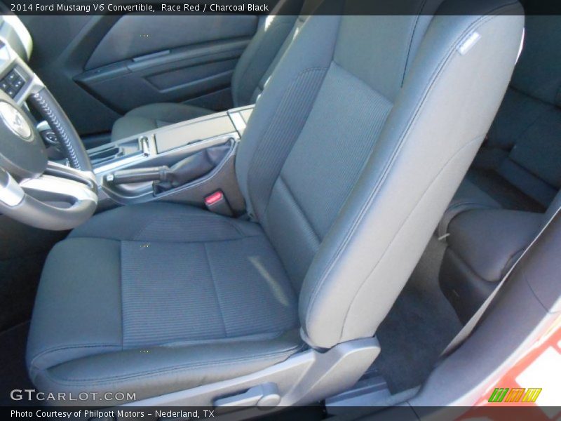 Race Red / Charcoal Black 2014 Ford Mustang V6 Convertible