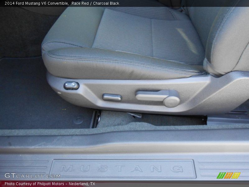 Race Red / Charcoal Black 2014 Ford Mustang V6 Convertible