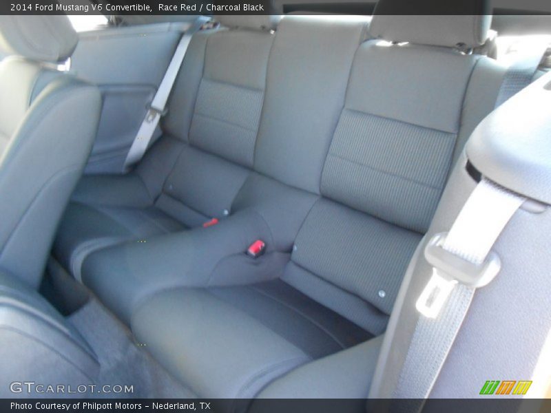 Race Red / Charcoal Black 2014 Ford Mustang V6 Convertible