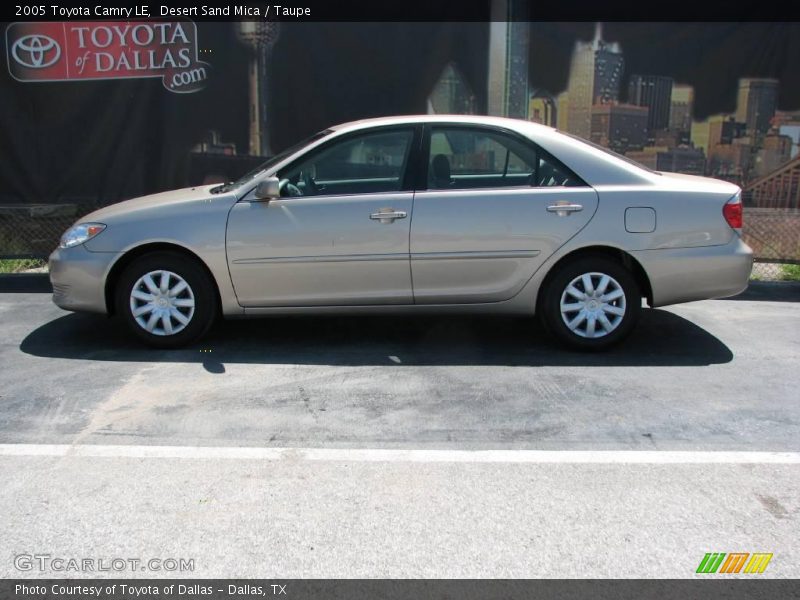 Desert Sand Mica / Taupe 2005 Toyota Camry LE