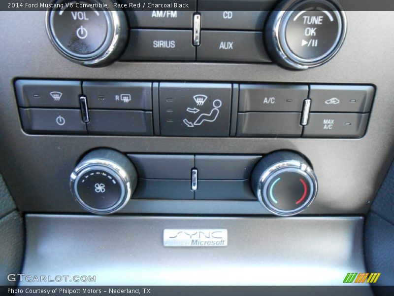 Race Red / Charcoal Black 2014 Ford Mustang V6 Convertible