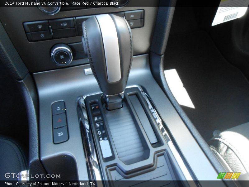 Race Red / Charcoal Black 2014 Ford Mustang V6 Convertible