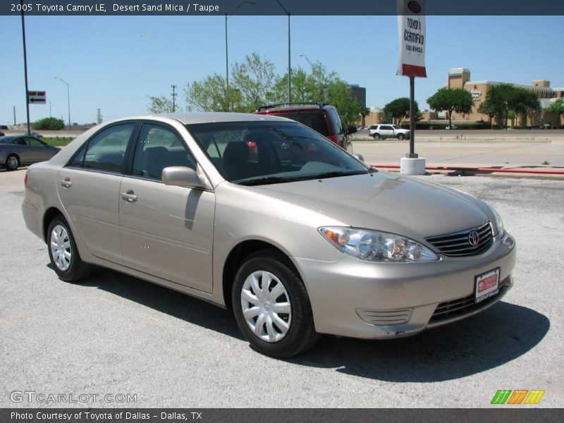 Desert Sand Mica / Taupe 2005 Toyota Camry LE