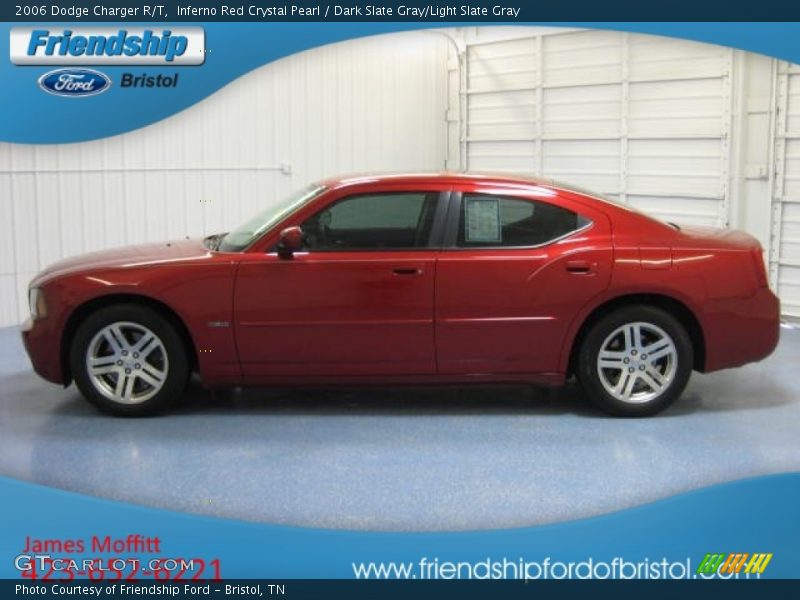 Inferno Red Crystal Pearl / Dark Slate Gray/Light Slate Gray 2006 Dodge Charger R/T