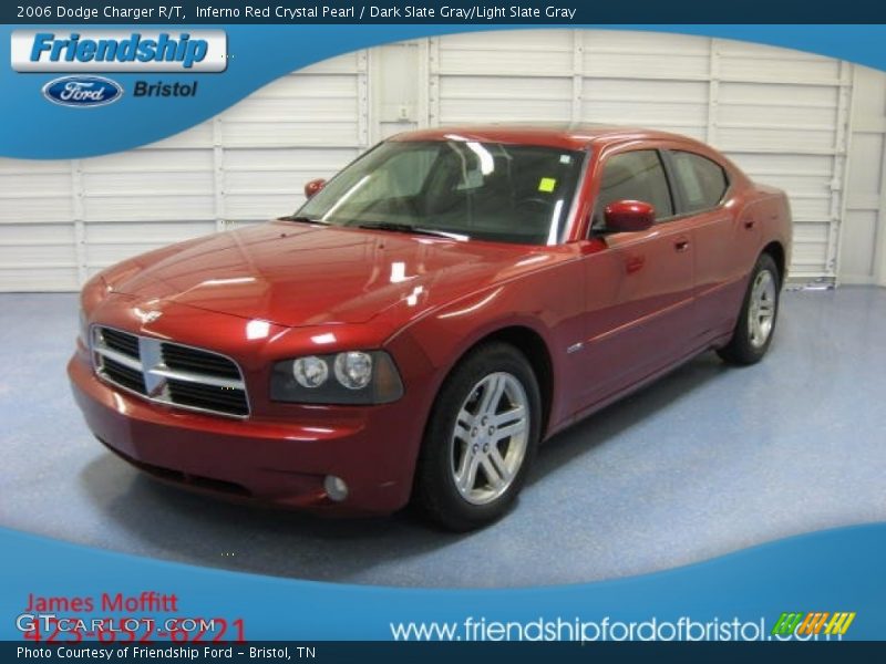 Inferno Red Crystal Pearl / Dark Slate Gray/Light Slate Gray 2006 Dodge Charger R/T