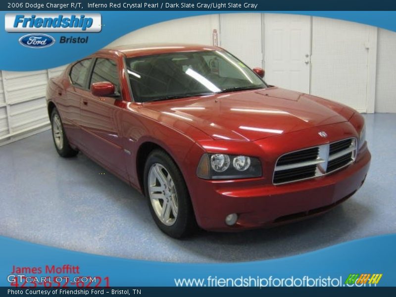 Inferno Red Crystal Pearl / Dark Slate Gray/Light Slate Gray 2006 Dodge Charger R/T