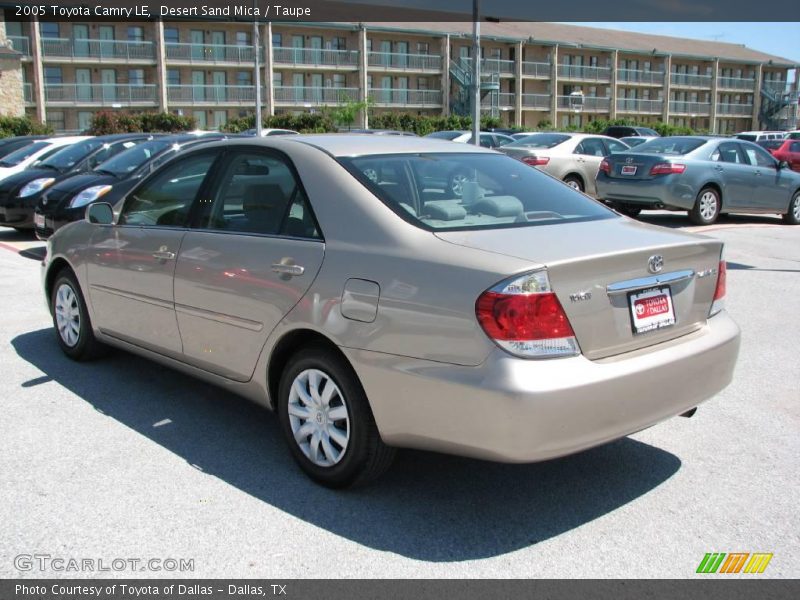 Desert Sand Mica / Taupe 2005 Toyota Camry LE