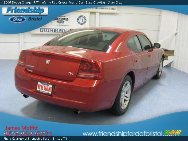 Inferno Red Crystal Pearl / Dark Slate Gray/Light Slate Gray 2006 Dodge Charger R/T