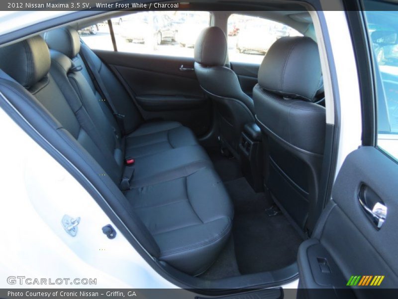 Winter Frost White / Charcoal 2012 Nissan Maxima 3.5 SV
