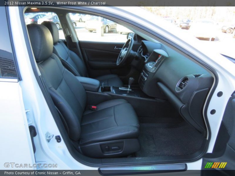 Winter Frost White / Charcoal 2012 Nissan Maxima 3.5 SV