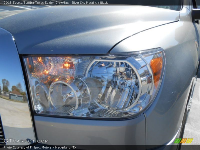 Silver Sky Metallic / Black 2013 Toyota Tundra Texas Edition CrewMax
