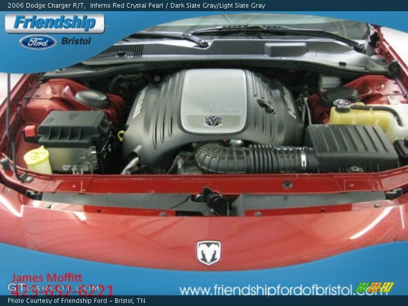 Inferno Red Crystal Pearl / Dark Slate Gray/Light Slate Gray 2006 Dodge Charger R/T