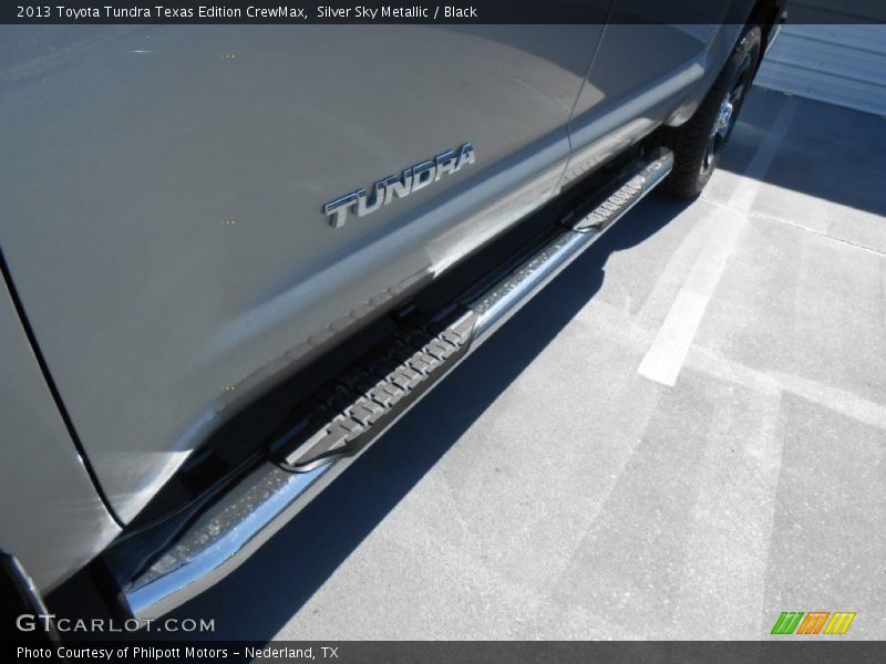 Silver Sky Metallic / Black 2013 Toyota Tundra Texas Edition CrewMax