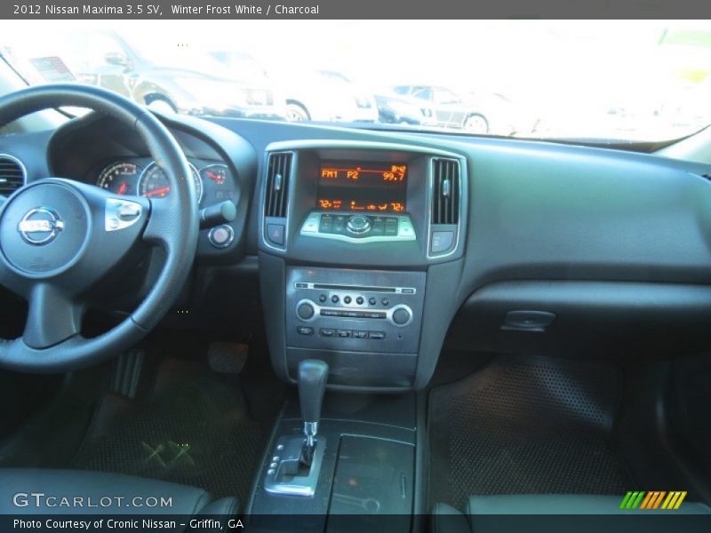 Winter Frost White / Charcoal 2012 Nissan Maxima 3.5 SV