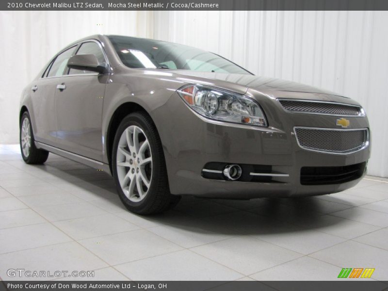 Mocha Steel Metallic / Cocoa/Cashmere 2010 Chevrolet Malibu LTZ Sedan