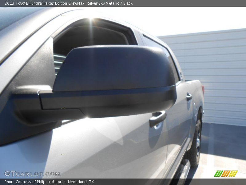 Silver Sky Metallic / Black 2013 Toyota Tundra Texas Edition CrewMax