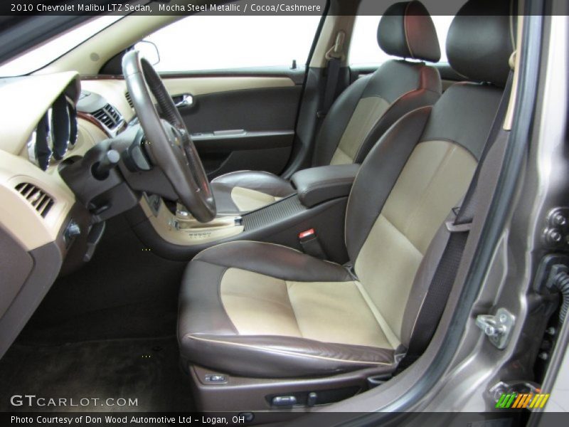 Mocha Steel Metallic / Cocoa/Cashmere 2010 Chevrolet Malibu LTZ Sedan