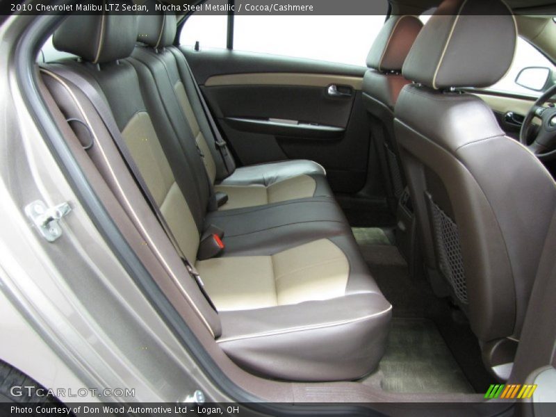 Mocha Steel Metallic / Cocoa/Cashmere 2010 Chevrolet Malibu LTZ Sedan