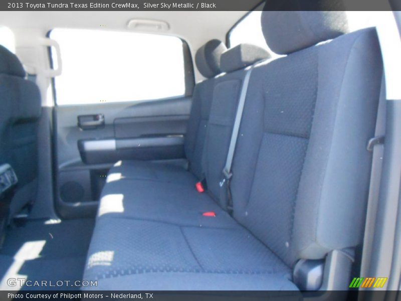 Silver Sky Metallic / Black 2013 Toyota Tundra Texas Edition CrewMax