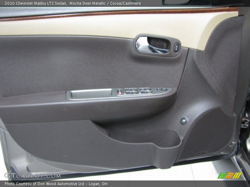 Mocha Steel Metallic / Cocoa/Cashmere 2010 Chevrolet Malibu LTZ Sedan