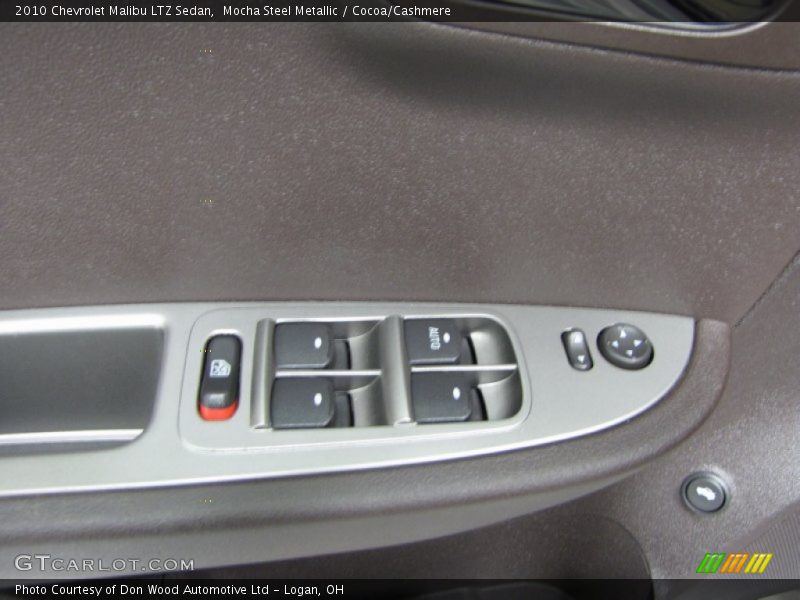 Mocha Steel Metallic / Cocoa/Cashmere 2010 Chevrolet Malibu LTZ Sedan
