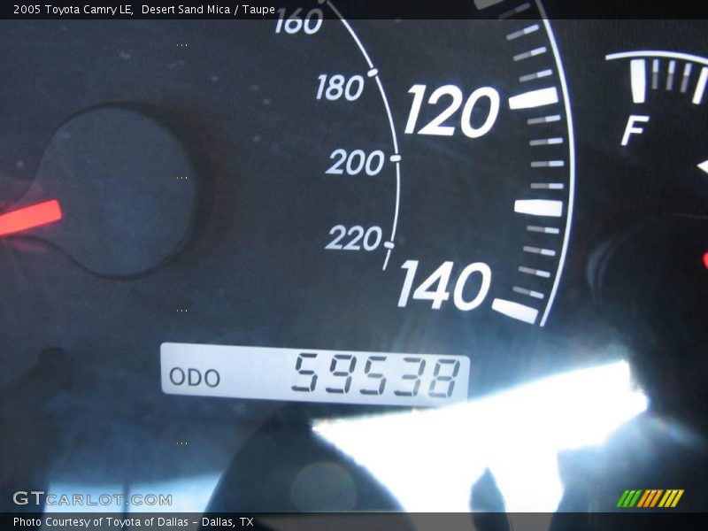 Desert Sand Mica / Taupe 2005 Toyota Camry LE