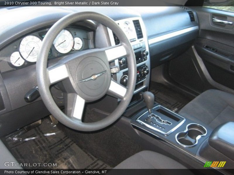 Bright Silver Metallic / Dark Slate Gray 2010 Chrysler 300 Touring