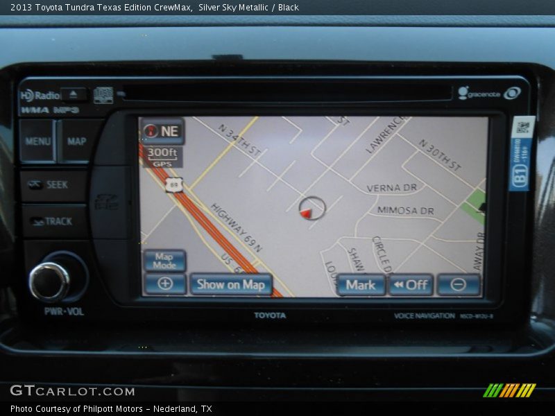 Silver Sky Metallic / Black 2013 Toyota Tundra Texas Edition CrewMax