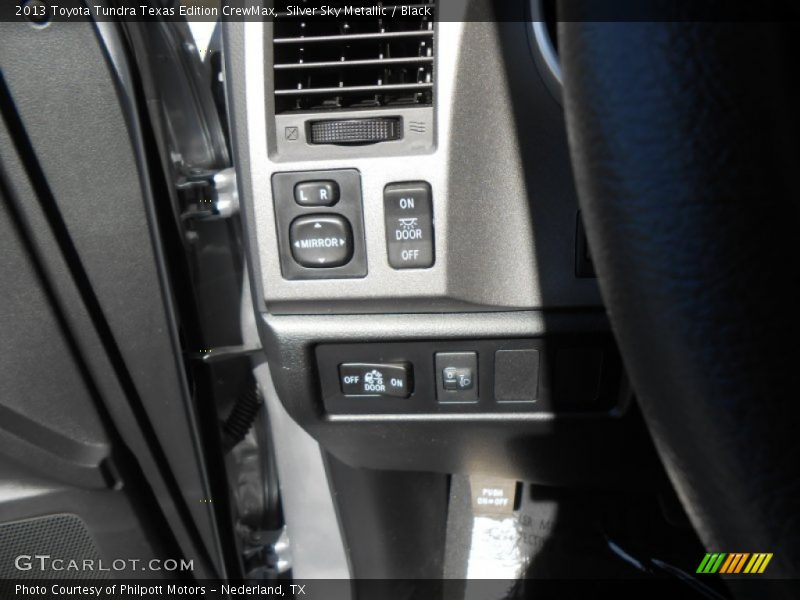 Silver Sky Metallic / Black 2013 Toyota Tundra Texas Edition CrewMax