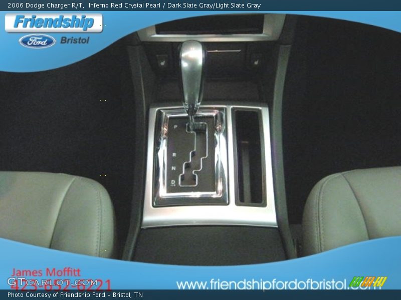 Inferno Red Crystal Pearl / Dark Slate Gray/Light Slate Gray 2006 Dodge Charger R/T