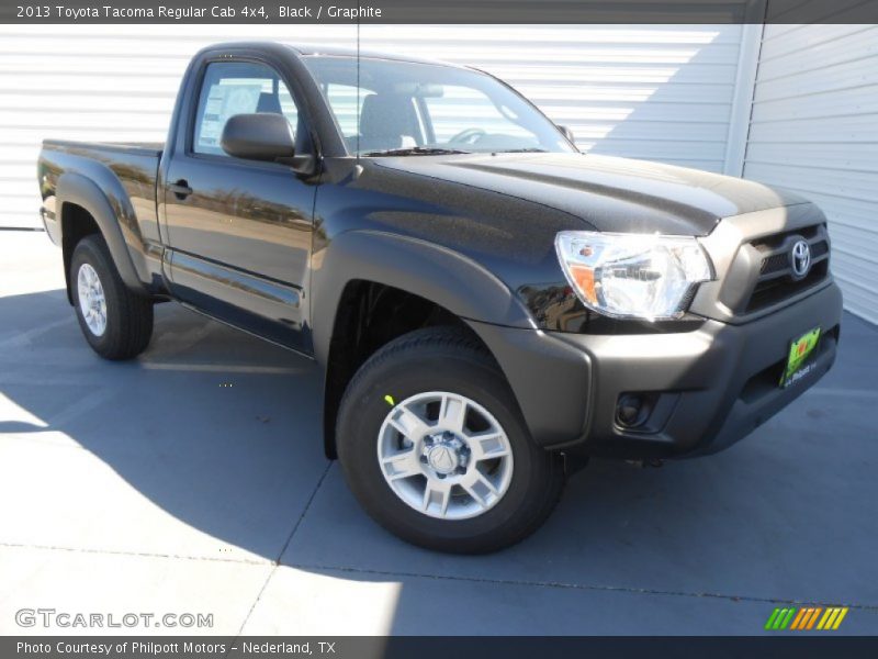 Black / Graphite 2013 Toyota Tacoma Regular Cab 4x4