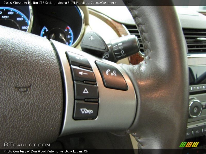 Mocha Steel Metallic / Cocoa/Cashmere 2010 Chevrolet Malibu LTZ Sedan