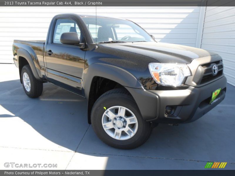 Black / Graphite 2013 Toyota Tacoma Regular Cab 4x4