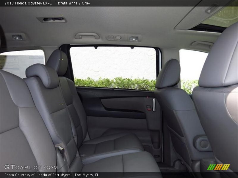 Taffeta White / Gray 2013 Honda Odyssey EX-L