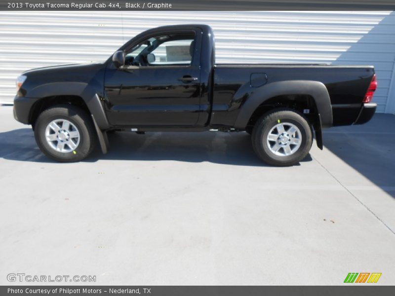 Black / Graphite 2013 Toyota Tacoma Regular Cab 4x4