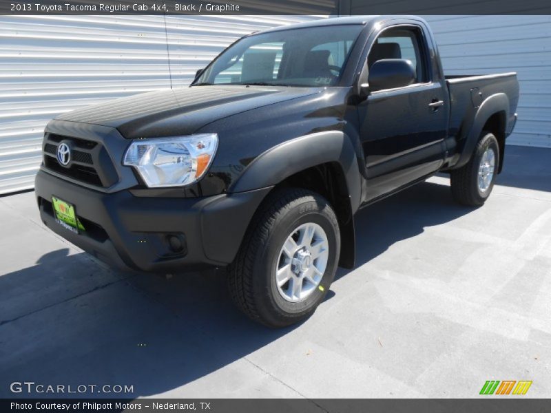 Black / Graphite 2013 Toyota Tacoma Regular Cab 4x4