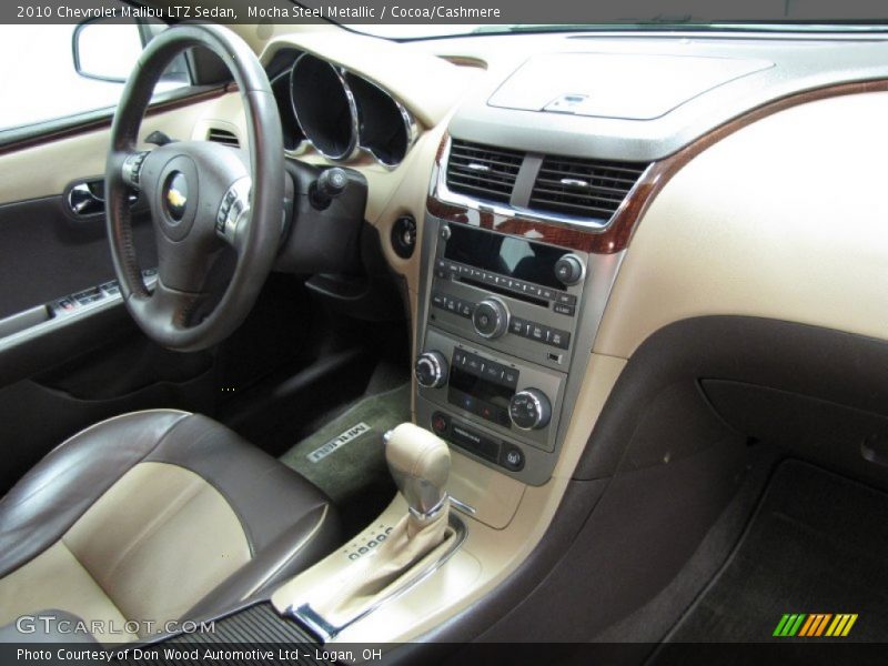 Mocha Steel Metallic / Cocoa/Cashmere 2010 Chevrolet Malibu LTZ Sedan