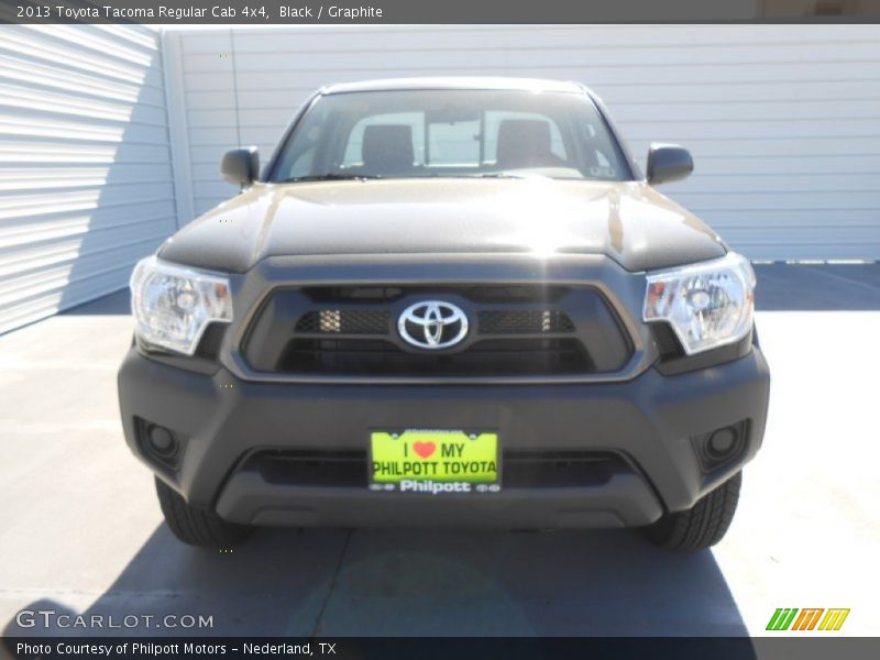 Black / Graphite 2013 Toyota Tacoma Regular Cab 4x4