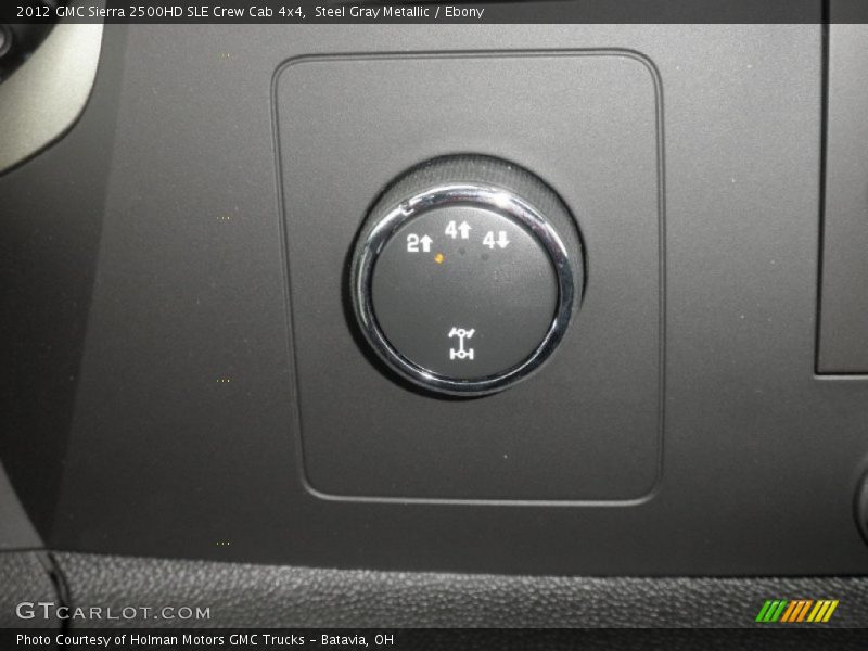 Steel Gray Metallic / Ebony 2012 GMC Sierra 2500HD SLE Crew Cab 4x4