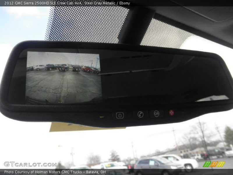 Steel Gray Metallic / Ebony 2012 GMC Sierra 2500HD SLE Crew Cab 4x4