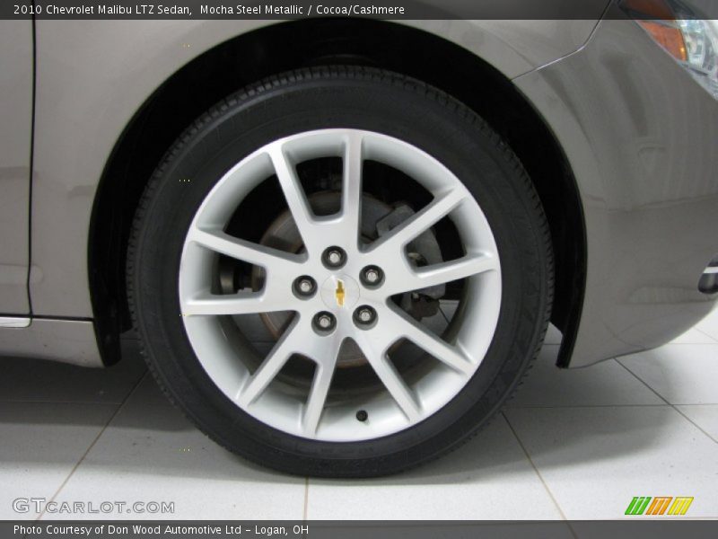 Mocha Steel Metallic / Cocoa/Cashmere 2010 Chevrolet Malibu LTZ Sedan