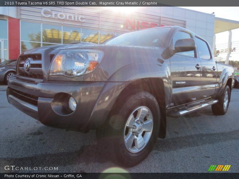 Magnetic Gray Metallic / Graphite 2010 Toyota Tacoma V6 SR5 TRD Sport Double Cab