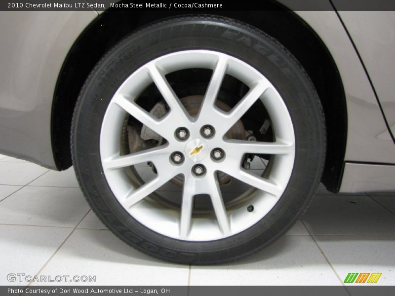Mocha Steel Metallic / Cocoa/Cashmere 2010 Chevrolet Malibu LTZ Sedan
