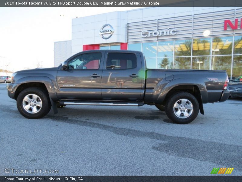 Magnetic Gray Metallic / Graphite 2010 Toyota Tacoma V6 SR5 TRD Sport Double Cab